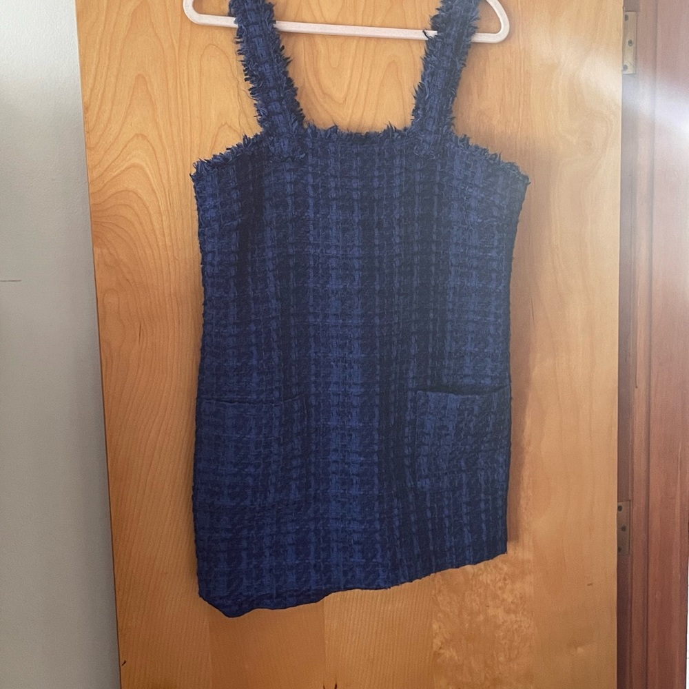 Blue Zara dress